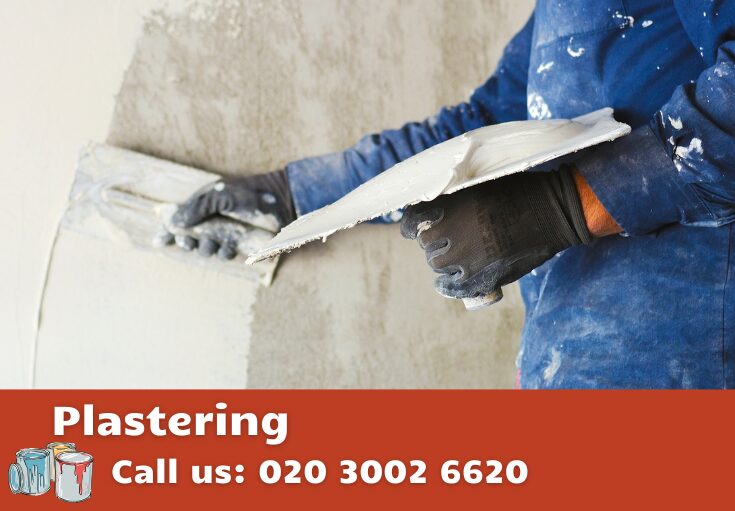plastering Regent's Park